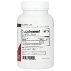 Kirkman Labs Taurine, 325 mg, 250 Capsules