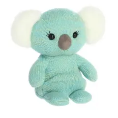 Aurora Small Koala Cozyroos Snuggly Stuffed Animal Blue 9"