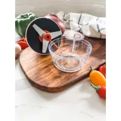 Kuchenprofi Push Fruit and Vegetable Multi Chopper, 3.4-Inch Diameter