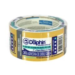 Blue Dolphin Tapes Double Sided Tape, 2 In. X 25 Yd.