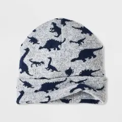 Boys' Dino Beanie & Neck Gaiter - Cat & Jack&trade; Gray