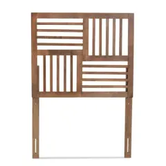 Adler Wood Headboard Walnut - Baxton Studio