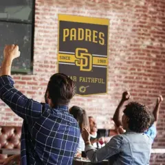 24" x 38" MLB San Diego Padres Wool Banner