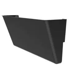 Storex Unbreakable Wall Files, Legal, Black, Set of 3