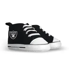 BabyFanatic Pre-Walkers High-Top Unisex Baby Shoes -  NFL Las Vegas Raiders