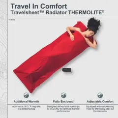 COCOON - Premium - TravelSheet&trade; Radiator THERMOLITE&reg; - Lava
