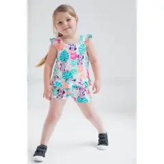 Disney Minnie Mouse Girls Tank Top and Shorts Toddler to Big Kid