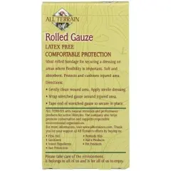 All Terrain 3" Latex Free Rolled Gauze - 2.5 yd