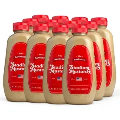 Stadium Brown Mustard - Case of 12 - 12 oz