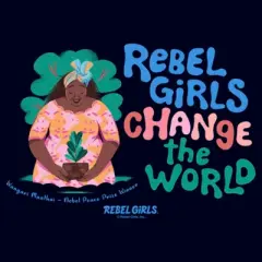 Junior's Rebel Girls Change the World Wangari Maathai T-Shirt