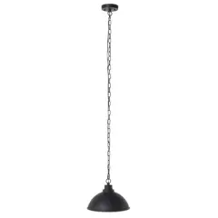 Melila 12" Outdoor Pendant - PLT7019 - Black - Safavieh