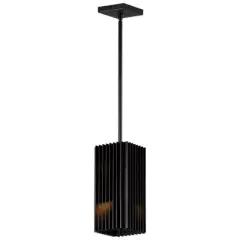 ET2 Lighting Rampart 2 - Light Pendant in  Black