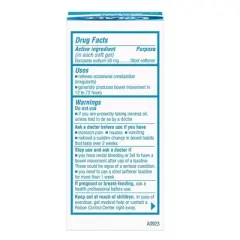 Colace Clear Soft Gels - 42ct