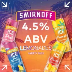 Smirnoff ICE Lemonade Variety-  12pk/12 fl oz Cans