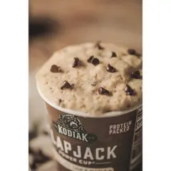 Kodiak Cakes Protein-Packed Single-Serve Flapjack Cup Chocolate Chip & Maple - 2.29oz
