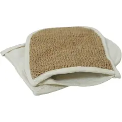 Plantlife Hemp & Bamboo Mitt Scrubber - Fits All Hand Sizes - Made with Bamboo