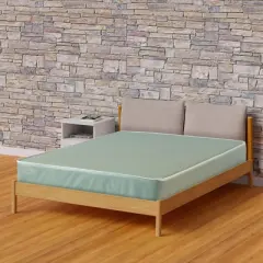 Continental Sleep, 9-Inch Vinyl Medium Tight Top Water Proof Pocket Coil Hybrid Mattress