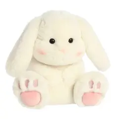 Aurora Toe Bean Besties 8" Cream Bunny White Stuffed Animal