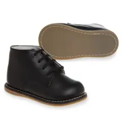 Josmo Logan Toddler Leather Unisex Kids Non-Slip First Walker Baby Shoes