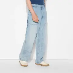 Men's Baggy Carpenter Pants - Original Use&trade; Light Wash Denim