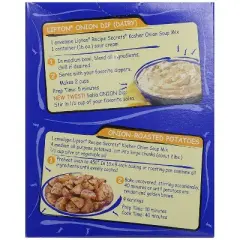 Lipton Kosher Recipe Secrets Onion Soup & Dip Mix - 1.9oz
