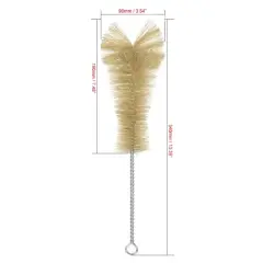 Unique Bargains Laboratory Test Tube 500ml Conical Flask Bristles Cleaning Brush