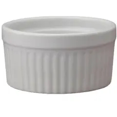Harold Import 4 in. W X 4 in. L 4 in. Souffle Dish White