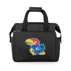 NCAA Kansas Jayhawks On The Go Lunch Cooler - Black