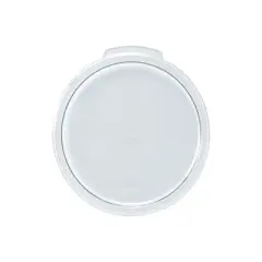 Winco Round Storage Container Cover, Clear Polycarbonate, Fits 12 and 18 and 22-Quart
