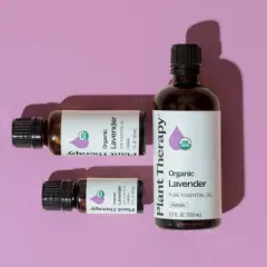 Plant Therapy Pure Essential Oil  - Organic Lavender / (1 oz) Lavender oil is ultra-versatile and loaded with benefits