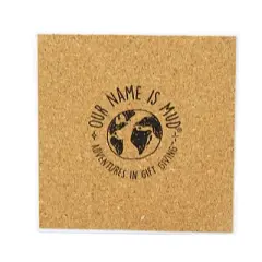 Tabletop 4.0 Inch I Heart Papa , Coaster Our Name Is Mud (1PC)