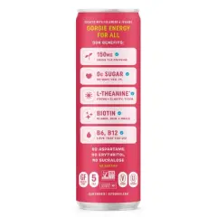 Gorgie Watermelon Splash Energy Drink - 12 fl oz Can