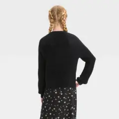 Girls' Crewneck Pullover Sweater - art class&trade;