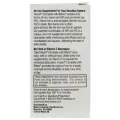 Feosol Complete With Bifera Iron, 30 Count