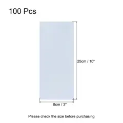 Unique Bargains PVC Heat Shrink Homemade DIY Projects Shrink Wrap Bags