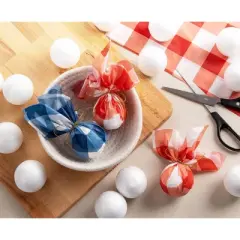 Bright Creations 75-Pack Bulk Small Foam Balls for Crafts for DIY Arts and Supplies, 2 inch