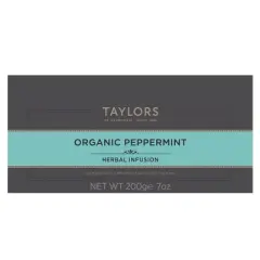 Taylors of Harrogate Organic Peppermint - 100ct