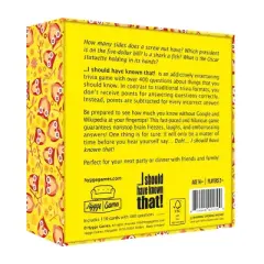 I Should Have Known That! Trivia Game: Hygge Games Party Card for 2+ Players