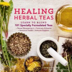 Healing Herbal Teas - by  Sarah Farr (Paperback)