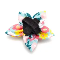 The Worthy Dog Spring Bouquet Flower Adjustable Collar Attachment Accessory