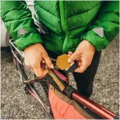 Gear Aid Tenacious Tape Peel-And-Stick Repair Patches - Clear/Black - 4-Pack