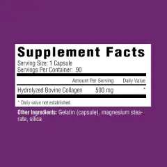 REJUVICARE SUPER COLLAGEN CAPS 500MG, 90 CT