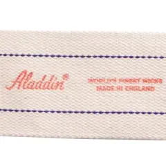 Crownplace Brands 2 1/2" Wide Flat Cotton Oil Lamp Lantern Replacement Wicks Pack of 2