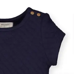 Hope & Henry Girls' Quilted Matelasse Dress, Toddler