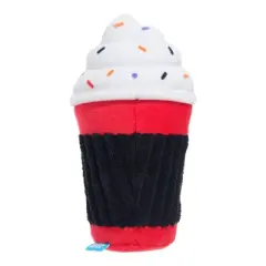 BARK Afraid of the Bark Halloween IV Drip Coffee Shaped Plush Dog Toy