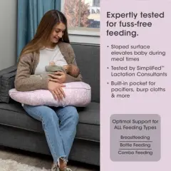 Boppy Uplift Nursing Pillow - Pink Frost Floral