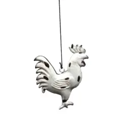 Direct International Home & Garden Rooster Wind Chime  -  One Wind Chime 43.0 Inches -  Music Tingling Farm Animal  -   -  Metal  -  Multicolored