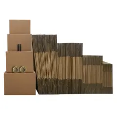 UBMOVE 9 Room Economy Kit 104 Moving Boxes & Packing Supplies