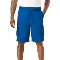 KS Island by KingSize Men's Big & Tall &trade; 8" Cargo Swim Trunks