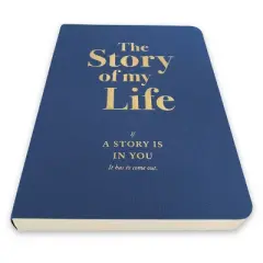 The Story of My Life Activity Journal - Piccadilly: Guided Notebook for Teens & Adults, Lined Paper, Flexible Cover, 204 Pages